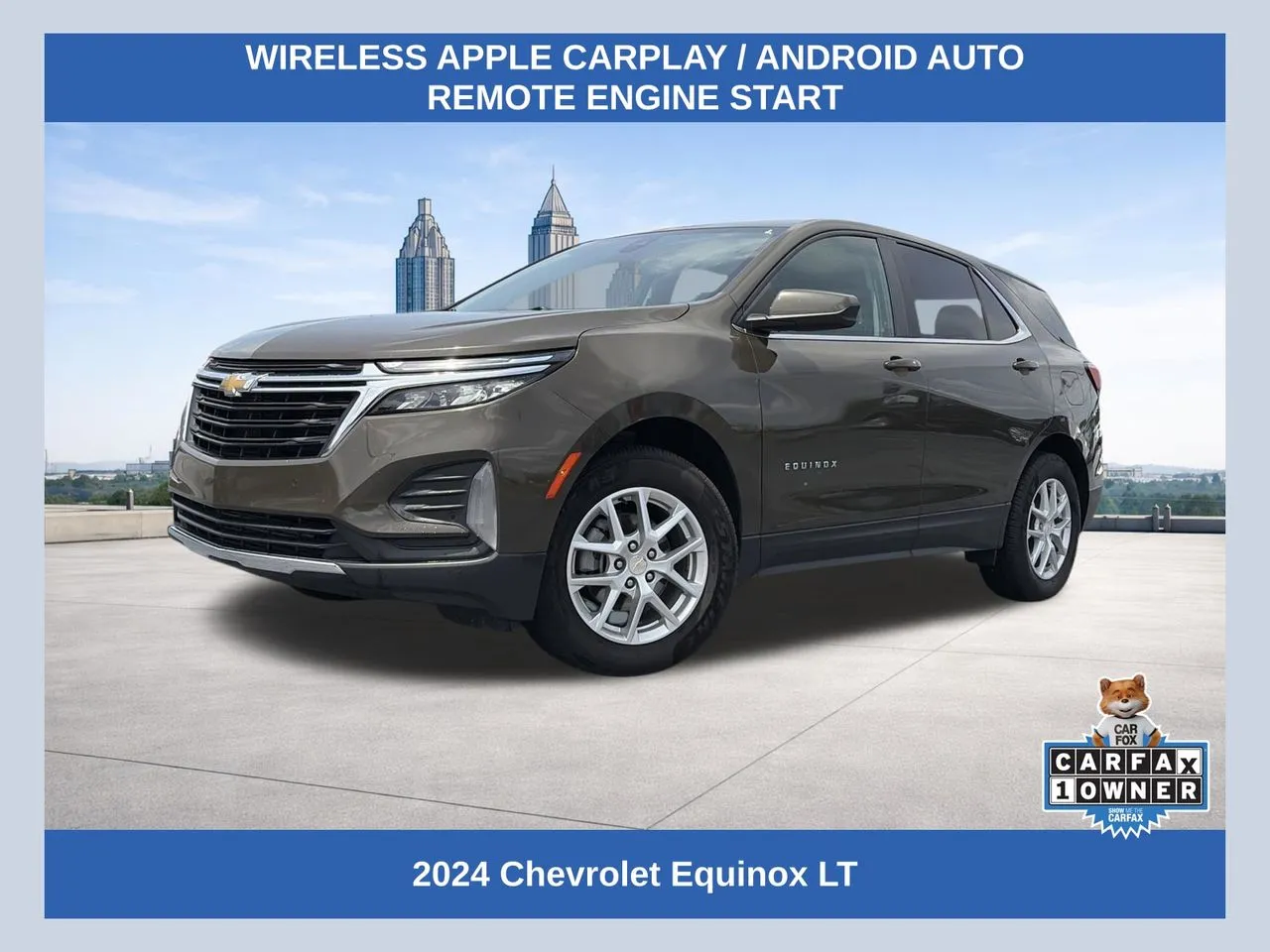 Brown 2024 Chevrolet Equinox LT for sale in Lithia Springs, GA