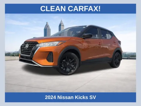 Orange 2024 Nissan Kicks SV for sale in Lithia Springs, GA