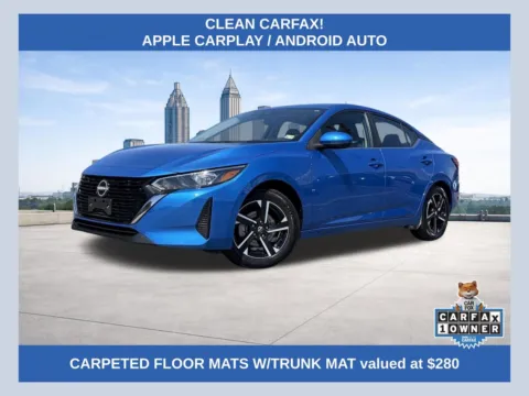 Blue 2024 Nissan Sentra SV for sale in Lithia Springs, GA