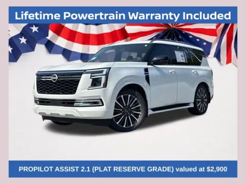 White 2025 Nissan Armada Platinum Reserve for sale in Lithia Springs, GA