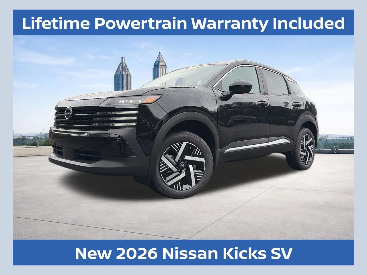 Black 2026 Nissan Kicks SV for sale in Lithia Springs, GA