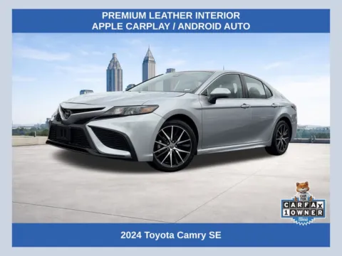 Silver 2024 Toyota Camry SE for sale in Lithia Springs, GA