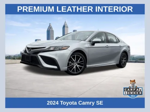 Silver 2024 Toyota Camry SE for sale in Lithia Springs, GA