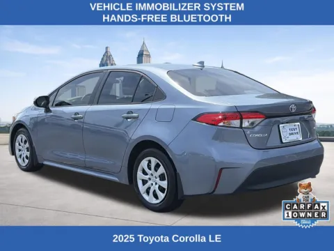 Another view of 2025 Toyota Corolla LE for sale in Lithia Springs, GA at Nissan of Lithia Springs