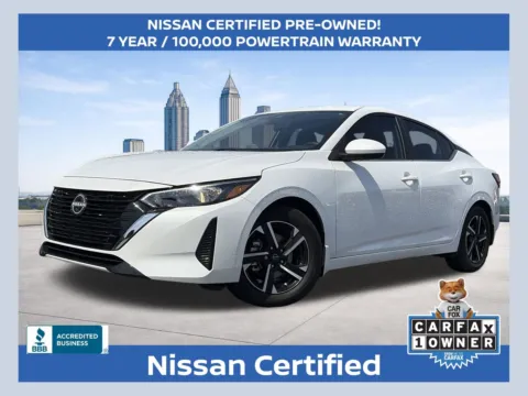 White 2025 Nissan Sentra SV for sale in Lithia Springs, GA