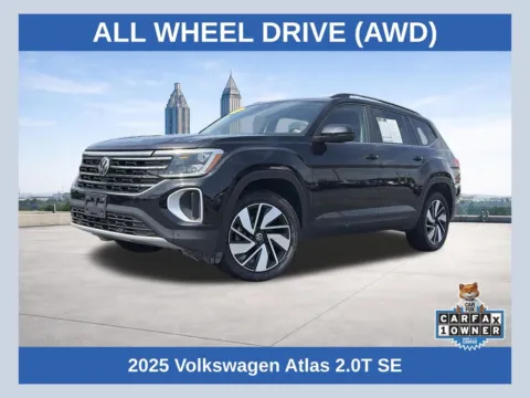 Black 2025 Volkswagen Atlas 2.0T SE w/Technology for sale in Lithia Springs, GA