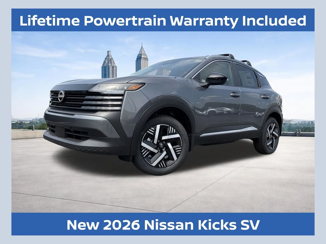 Gray 2026 Nissan Kicks SV for sale in Lithia Springs, GA