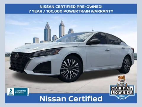 White 2024 Nissan Altima 2.5 SV for sale in Lithia Springs, GA