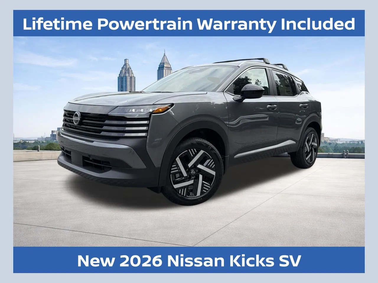 Gray 2026 Nissan Kicks SV for sale in Lithia Springs, GA