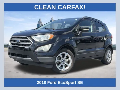 Black 2018 Ford EcoSport SE for sale in Lithia Springs, GA