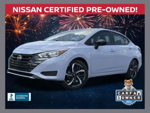 White 2025 Nissan Versa 1.6 SR for sale in Lithia Springs, GA