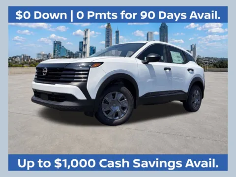 White 2026 Nissan Kicks S for sale in Lithia Springs, GA