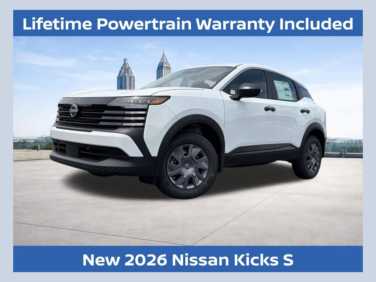 White 2026 Nissan Kicks S for sale in Lithia Springs, GA