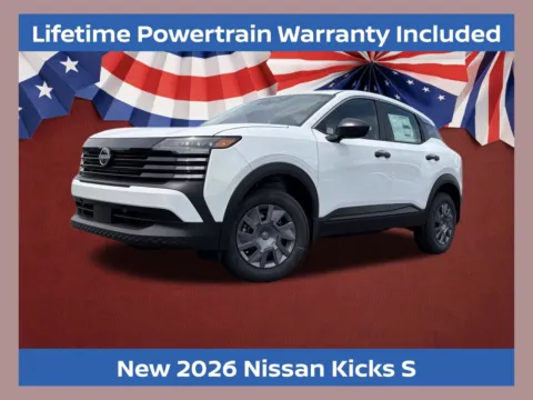 White 2026 Nissan Kicks S for sale in Lithia Springs, GA