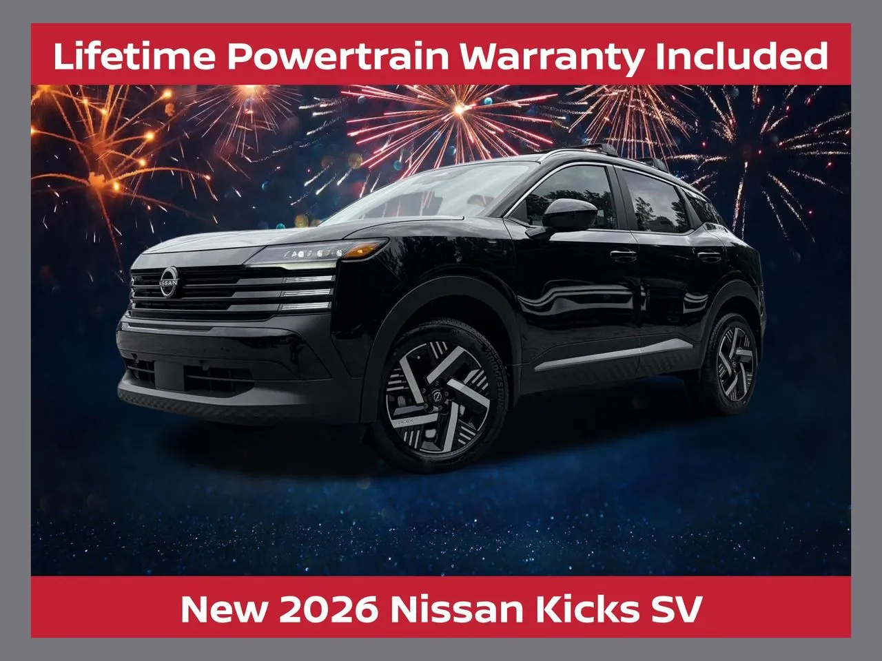 Black 2026 Nissan Kicks SV for sale in Lithia Springs, GA