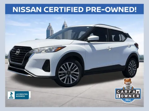 White 2023 Nissan Kicks SV for sale in Lithia Springs, GA