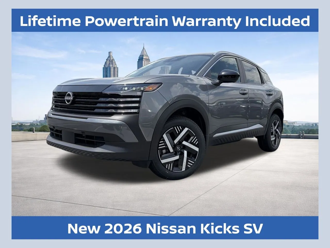 Gray 2026 Nissan Kicks SV for sale in Lithia Springs, GA