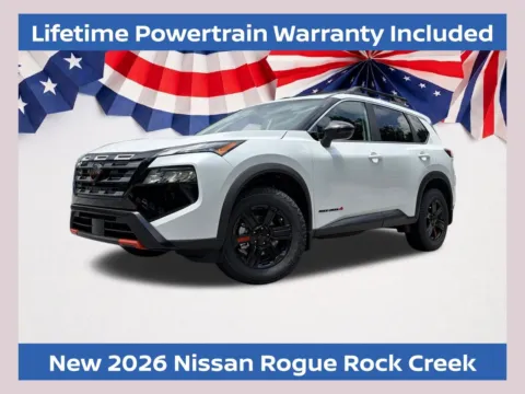 White 2026 Nissan Rogue Rock Creek for sale in Lithia Springs, GA