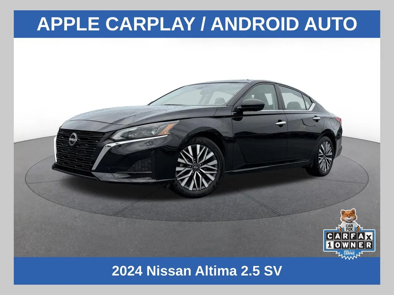 Black 2024 Nissan Altima 2.5 SV for sale in Lithia Springs, GA