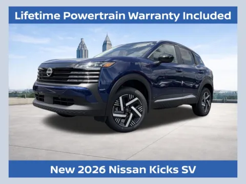 Blue 2026 Nissan Kicks SV for sale in Lithia Springs, GA