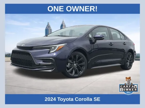 Blue 2024 Toyota Corolla SE for sale in Lithia Springs, GA
