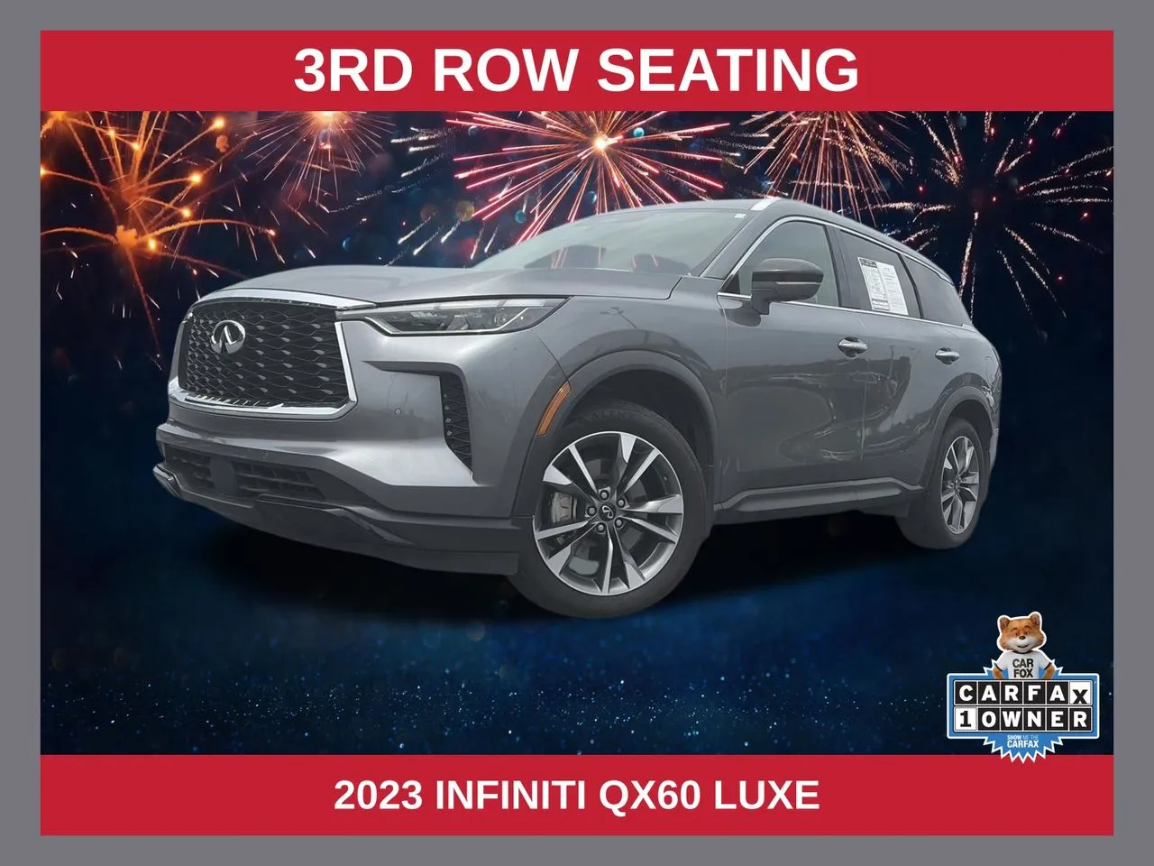 Gray 2023 INFINITI QX60 LUXE for sale in Lithia Springs, GA