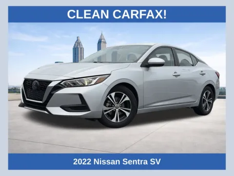 Silver 2022 Nissan Sentra SV for sale in Lithia Springs, GA
