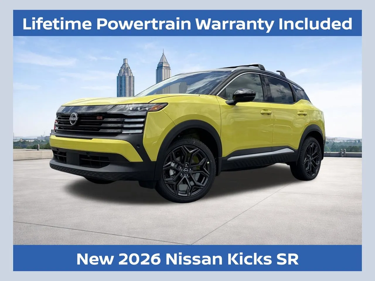 Yellow 2026 Nissan Kicks SR for sale in Lithia Springs, GA