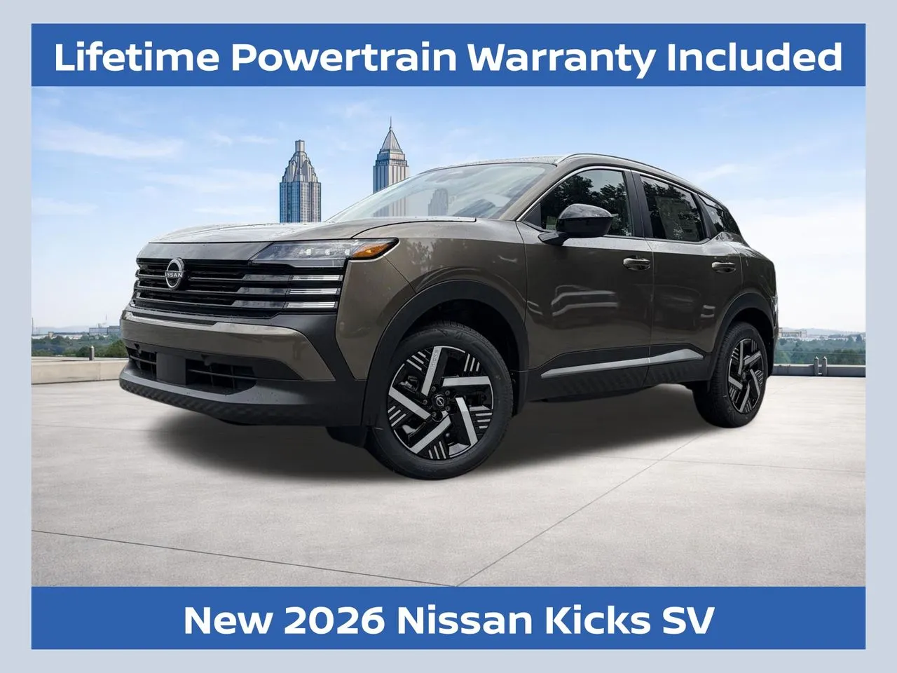Brown 2026 Nissan Kicks SV for sale in Lithia Springs, GA