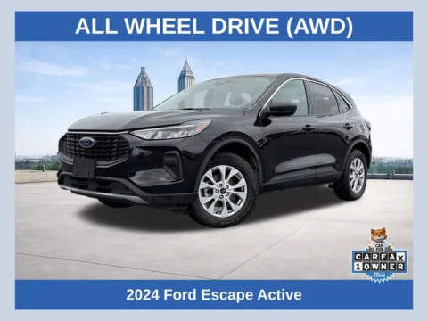 Black 2024 Ford Escape Active for sale in Lithia Springs, GA