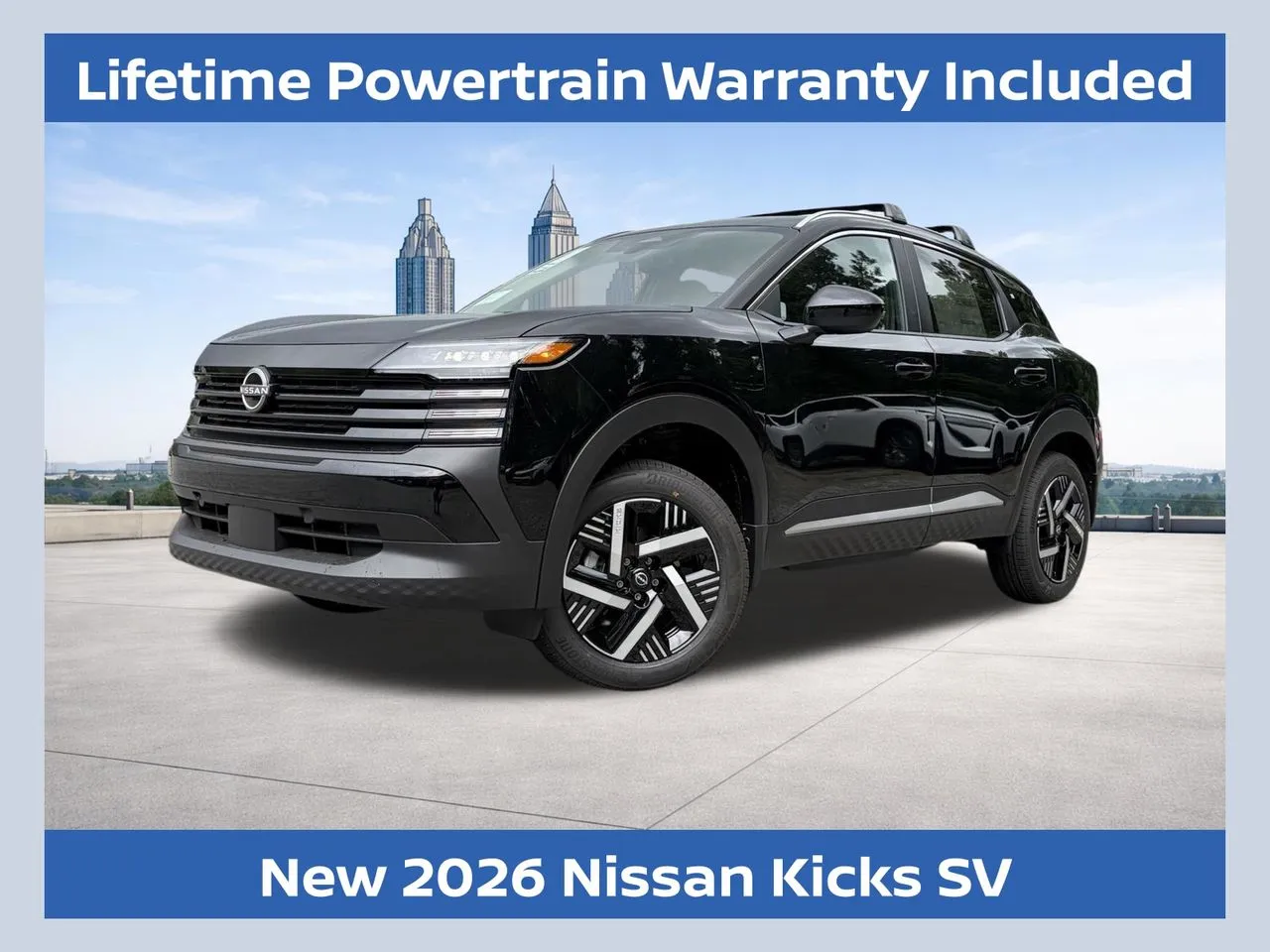 Black 2026 Nissan Kicks SV for sale in Lithia Springs, GA