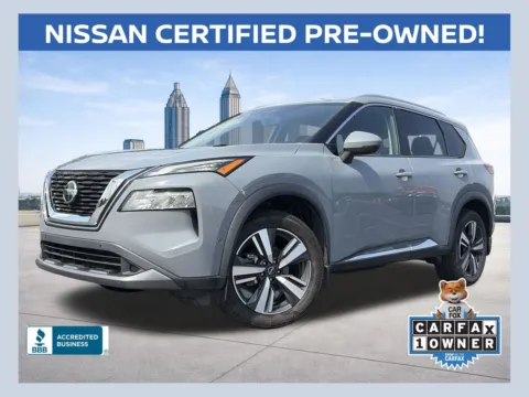 Gray 2023 Nissan Rogue SL for sale in Lithia Springs, GA