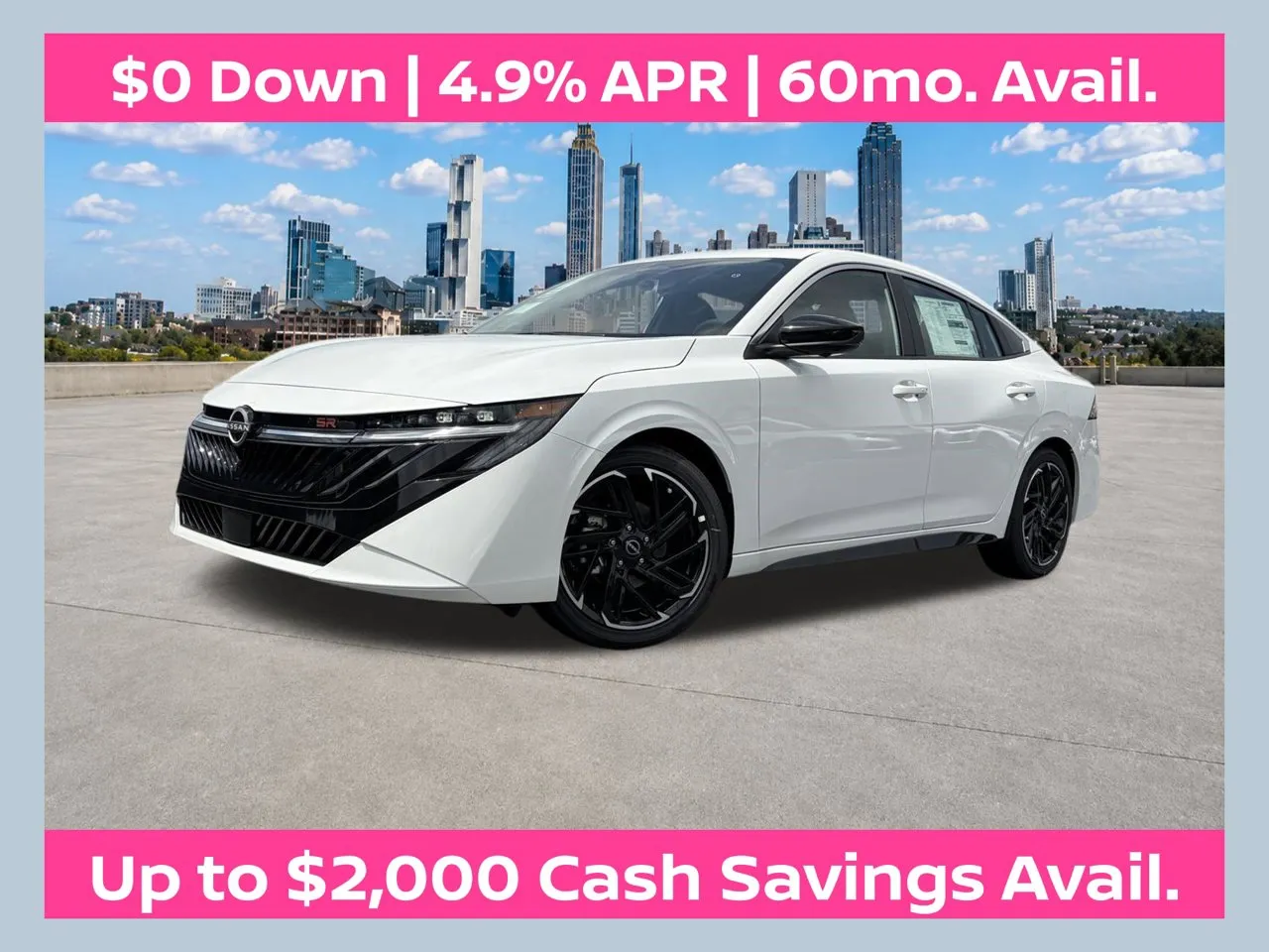 White 2026 Nissan Sentra SR for sale in Lithia Springs, GA