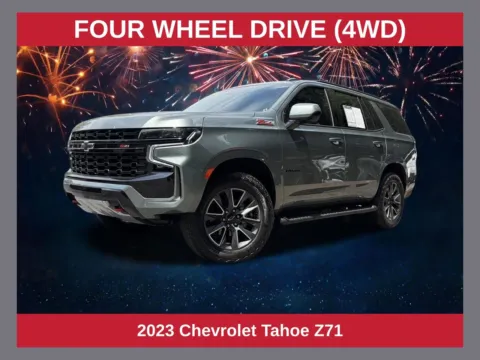 Silver 2023 Chevrolet Tahoe Z71 for sale in Lithia Springs, GA