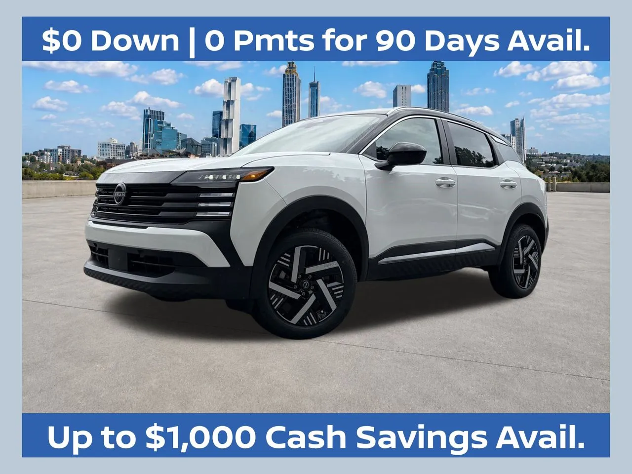White 2026 Nissan Kicks SV for sale in Lithia Springs, GA
