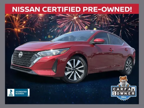 Red 2024 Nissan Sentra SV for sale in Lithia Springs, GA