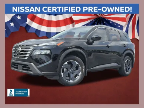 Black 2024 Nissan Rogue SV for sale in Lithia Springs, GA