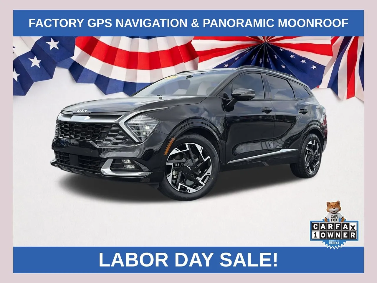 Black 2023 Kia Sportage SX-Prestige for sale in Lithia Springs, GA