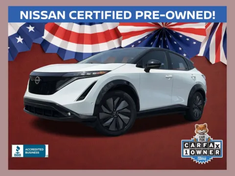 Black 2024 Nissan Ariya PLATINUM+ e-4ORCE for sale in Lithia Springs, GA