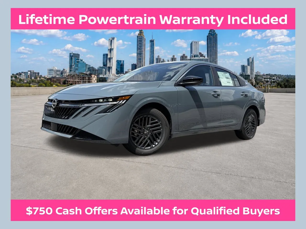 Gray 2027 Nissan Sentra SV for sale in Lithia Springs, GA