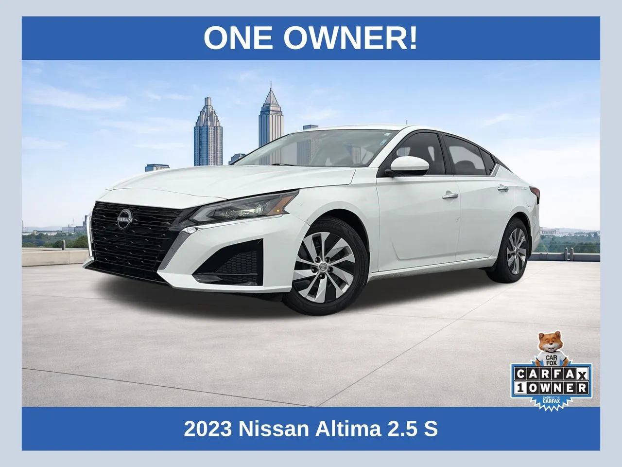 White 2023 Nissan Altima 2.5 S for sale in Lithia Springs, GA