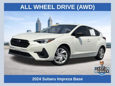 White 2024 Subaru Impreza for sale in Lithia Springs, GA