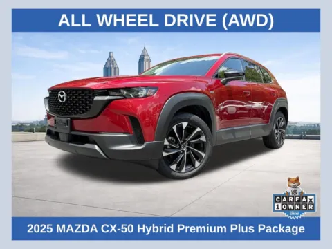Red 2025 Mazda CX-50 Hybrid Premium Plus for sale in Lithia Springs, GA