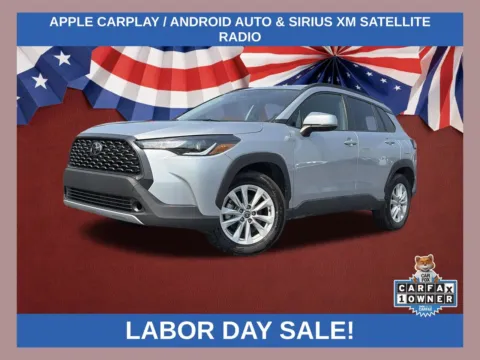 Silver 2024 Toyota Corolla Cross LE for sale in Lithia Springs, GA