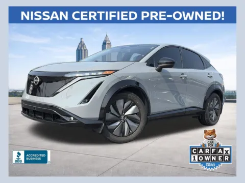 Gray 2024 Nissan Ariya EVOLVE+ e-4ORCE for sale in Lithia Springs, GA
