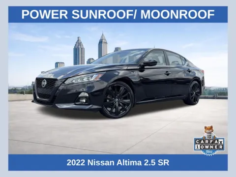 Black 2022 Nissan Altima 2.5 SR for sale in Lithia Springs, GA