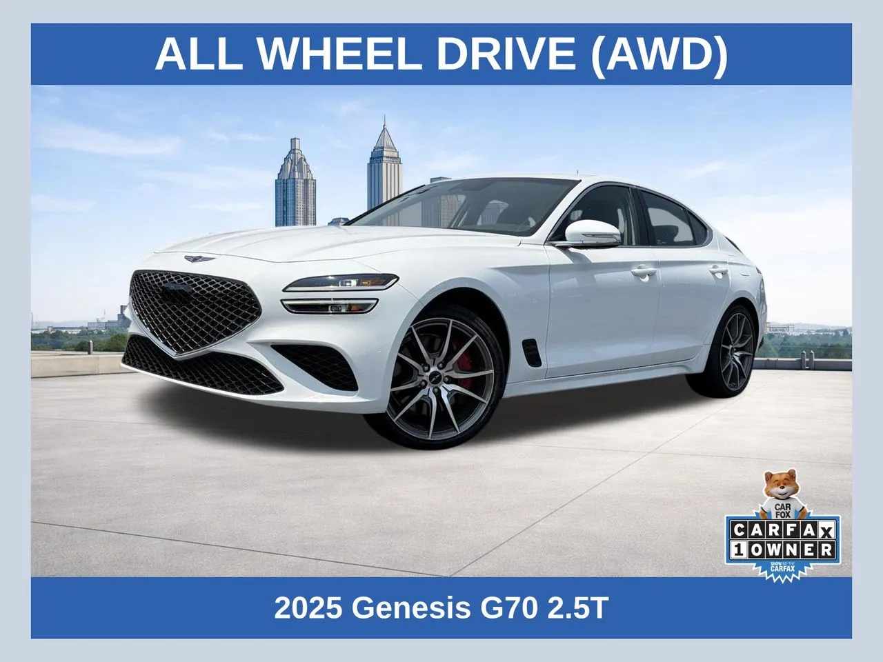 White 2025 Genesis G70 2.5T for sale in Lithia Springs, GA