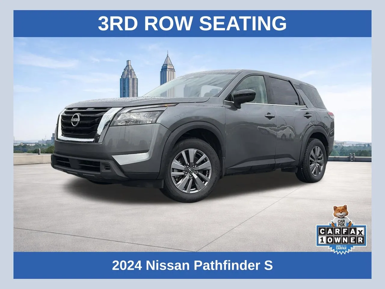Gray 2024 Nissan Pathfinder S for sale in Lithia Springs, GA