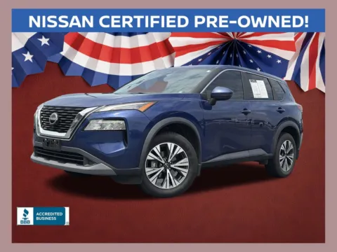 Blue 2023 Nissan Rogue SV for sale in Lithia Springs, GA