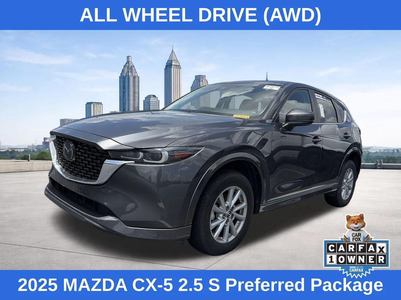 Gray 2025 Mazda CX-5 2.5 S Preferred Package for sale in Lithia Springs, GA